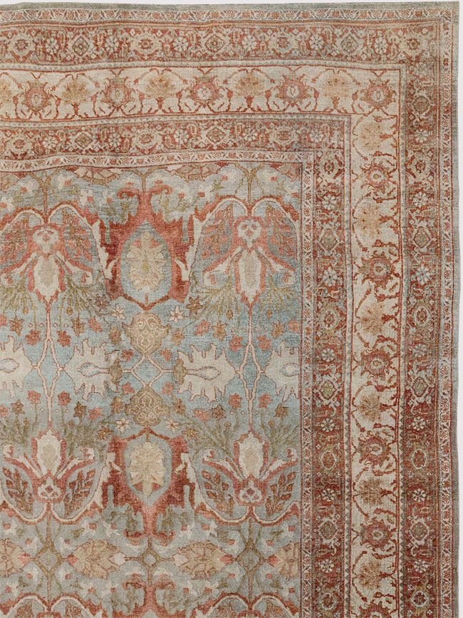 Antique Persian Bidjar Oversize Carpet, No.30402 - Gsblank