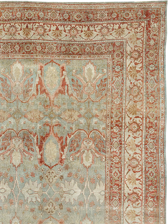 Antique Persian Bidjar Oversize Carpet, No.30402 - Gsblank