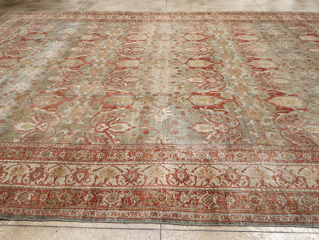 Antique Persian Bidjar Oversize Carpet, No.30402 - Gsblank