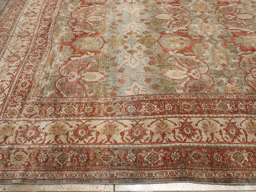 Antique Persian Bidjar Oversize Carpet, No.30402 - Gsblank