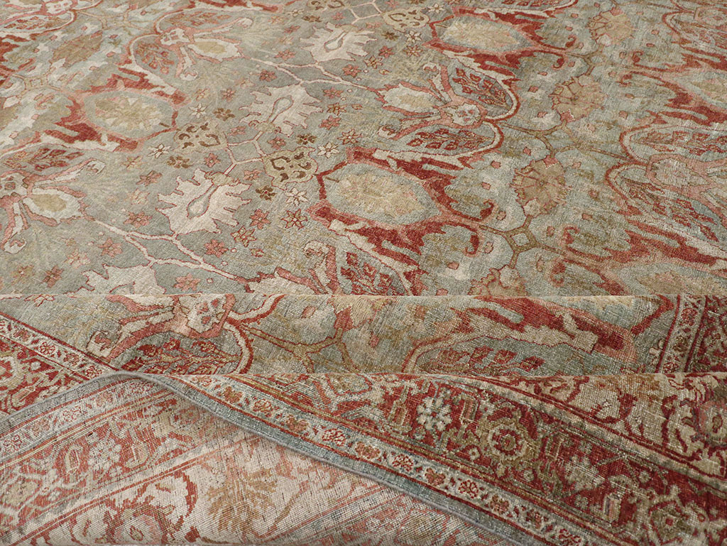 Antique Persian Bidjar Oversize Carpet, No.30402 - Gsblank