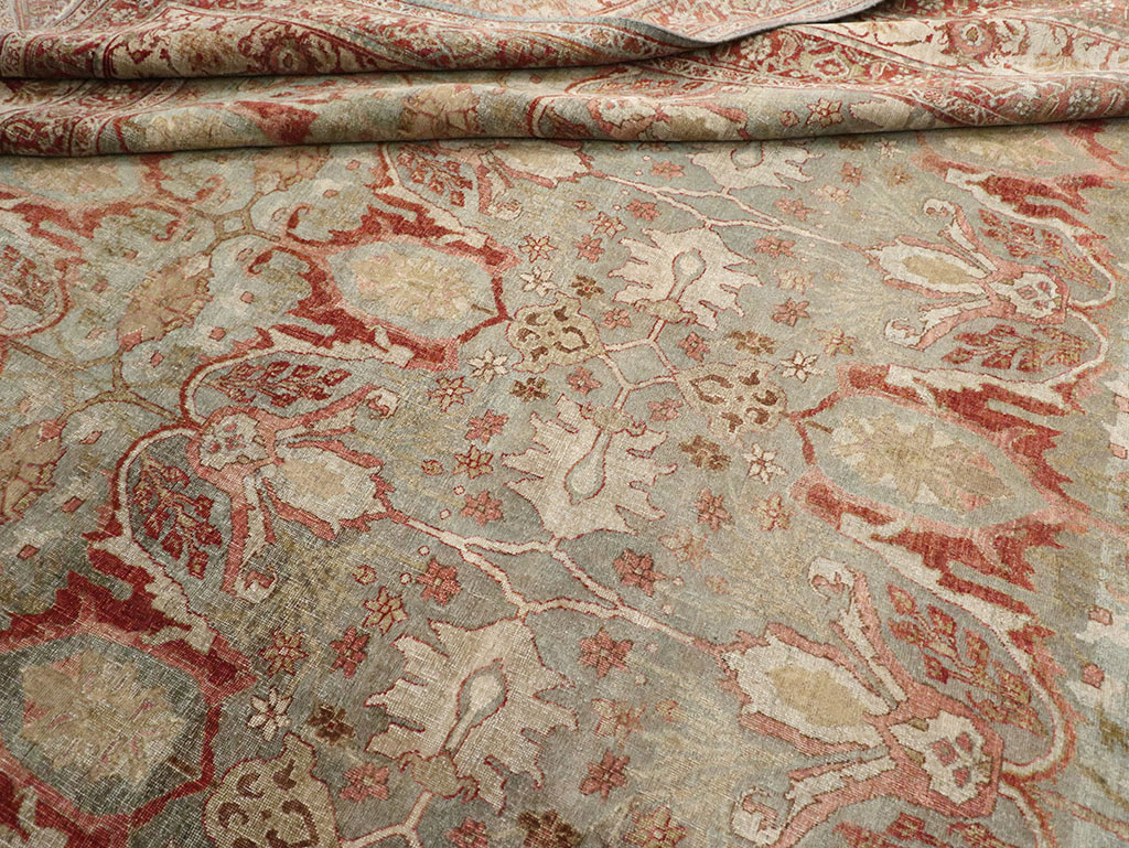 Antique Persian Bidjar Oversize Carpet, No.30402 - Gsblank