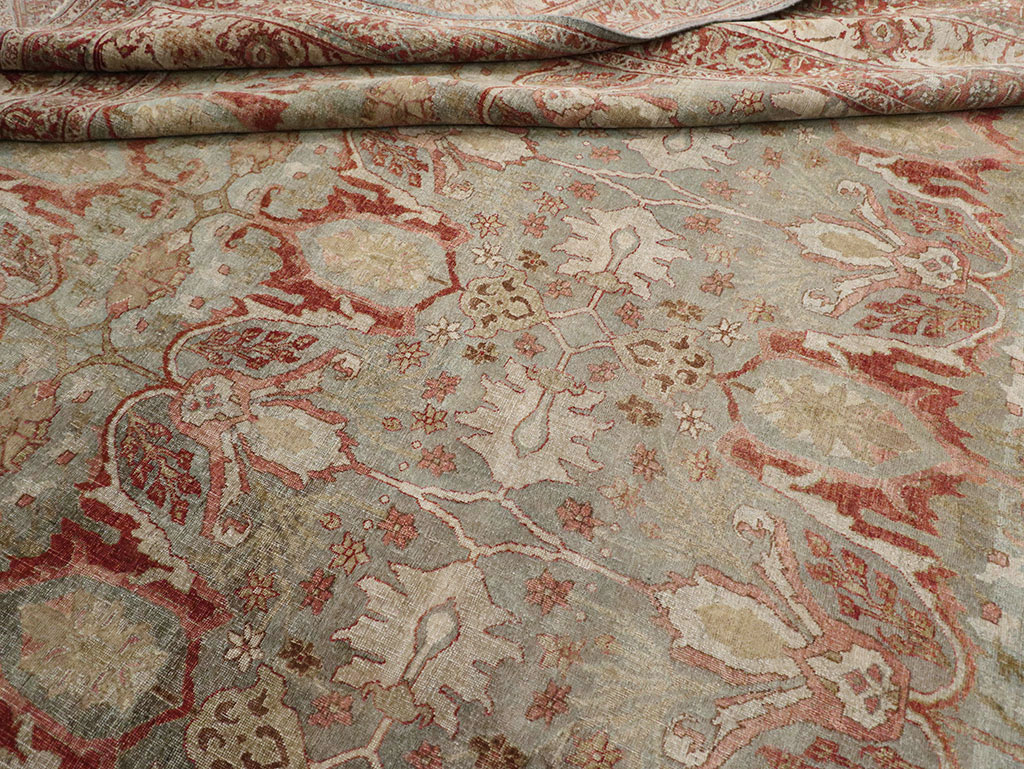 Antique Persian Bidjar Oversize Carpet, No.30402 - Gsblank