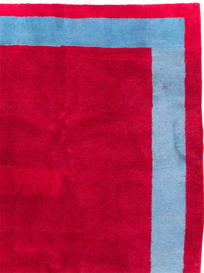 Vintage Anatolian Art Deco Style Carpet, No.30404 - Gsblank