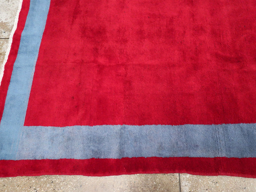 Vintage Anatolian Art Deco Style Carpet, No.30404 - Gsblank