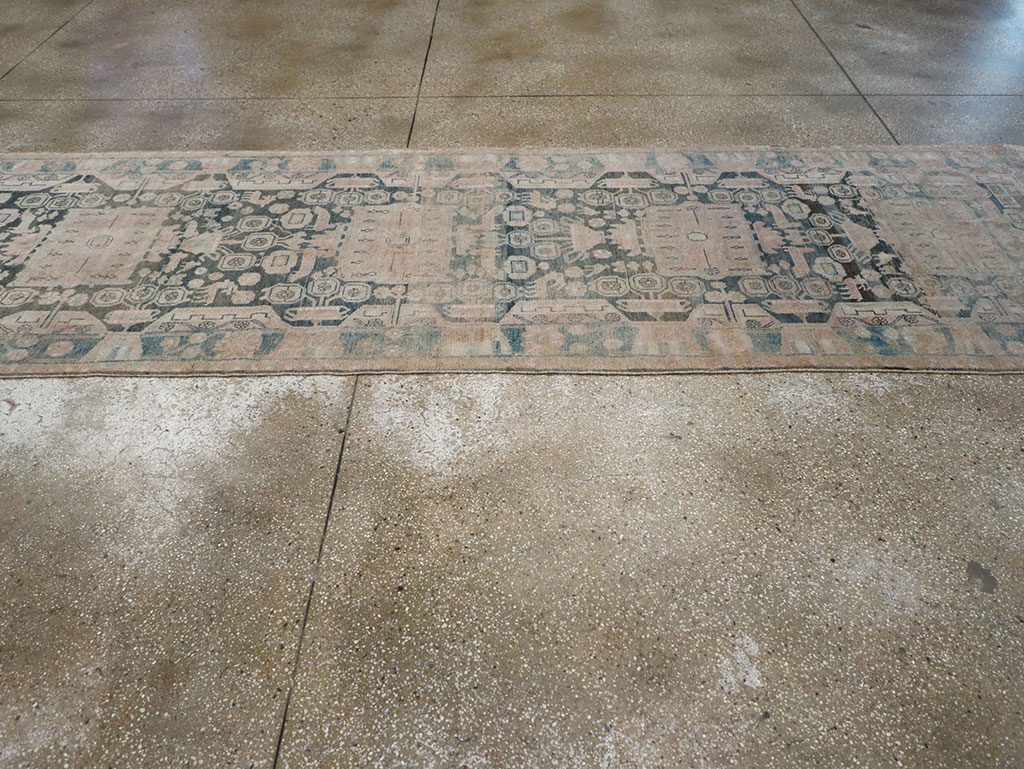 Vintage Persian Malayer Long Runner, No.30415 - Gsblank