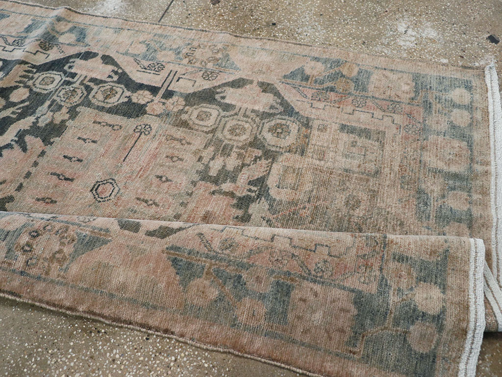 Vintage Persian Malayer Long Runner, No.30415 - Gsblank