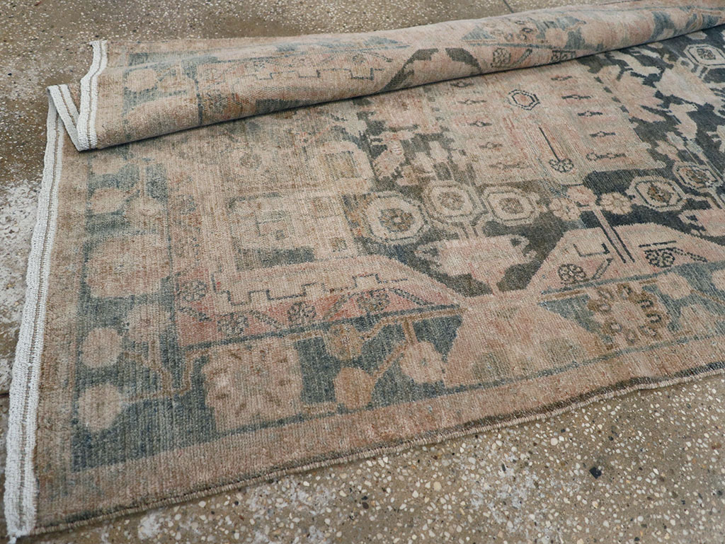 Vintage Persian Malayer Long Runner, No.30415 - Gsblank