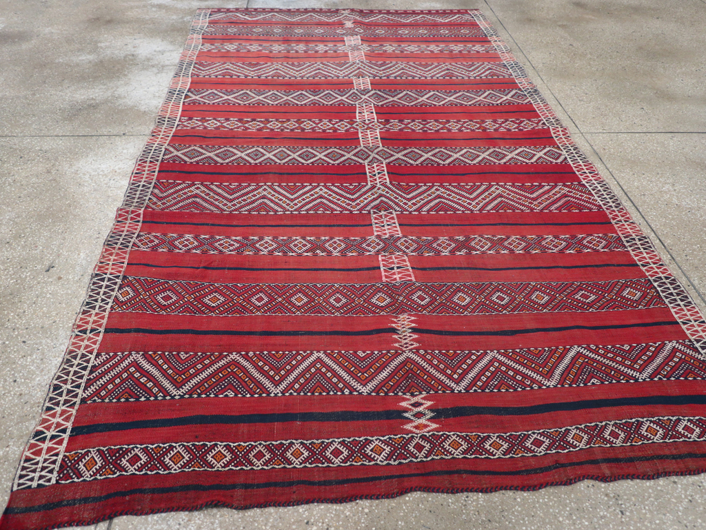 Vintage Persian Kilim, No.30419 - Gsblank