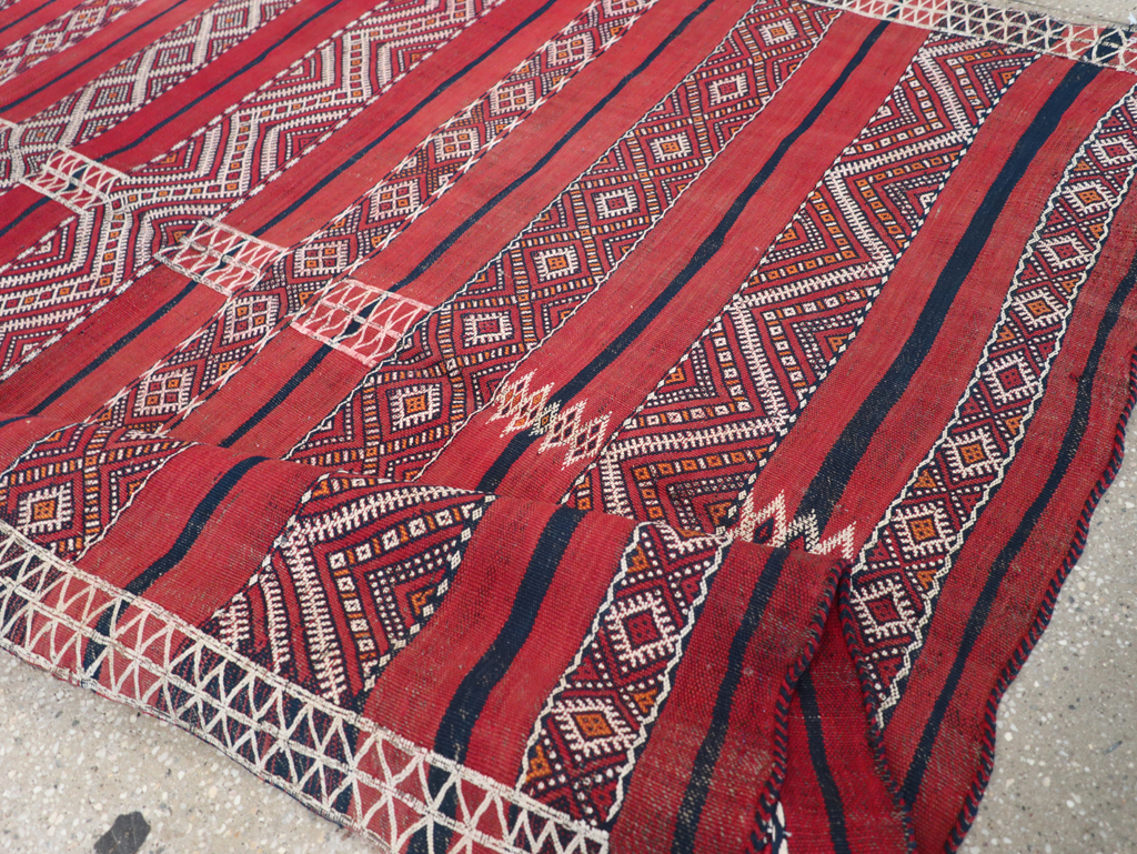Vintage Persian Kilim, No.30419 - Gsblank