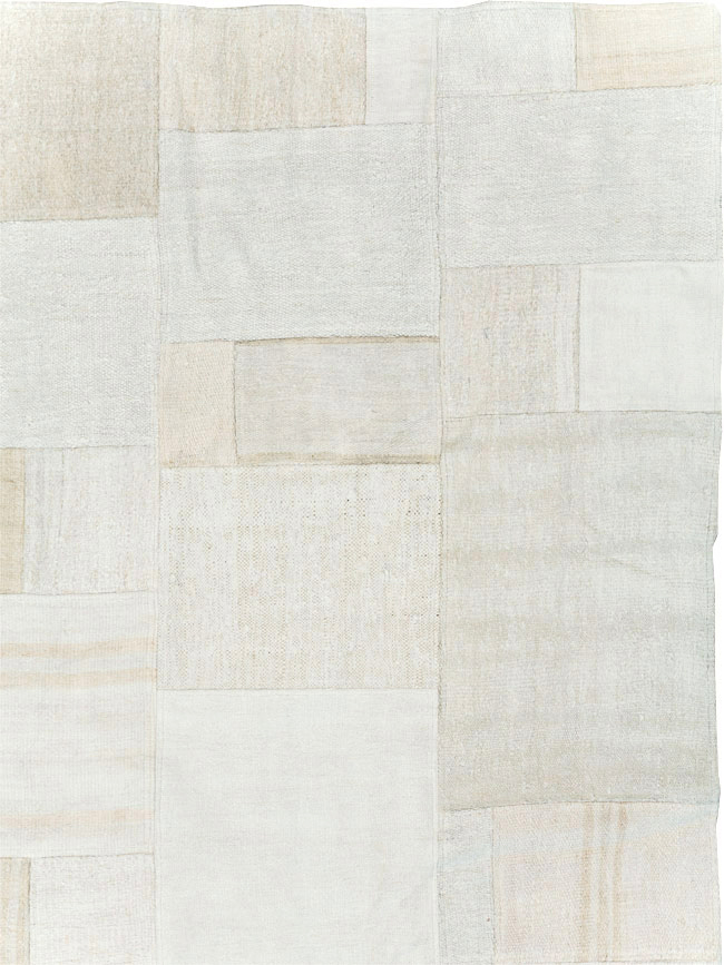 Contemporary Turkish Flatweave Kilim Room Size Carpet, No.30428 - Gsblank