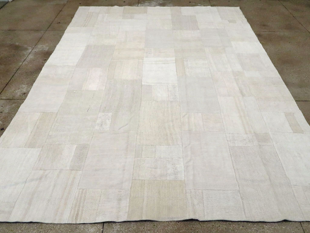 Contemporary Handmade Turkish Flatweave Kilim, No.30432 - Gsblank