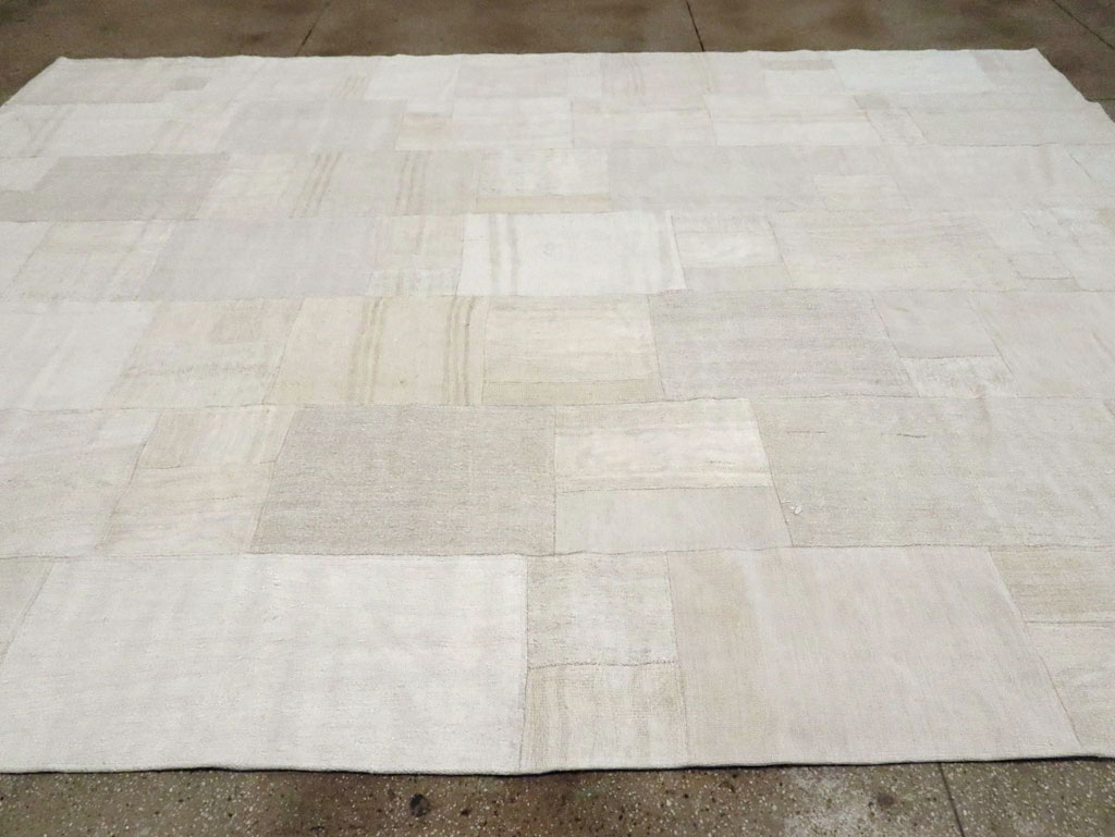 Contemporary Handmade Turkish Flatweave Kilim, No.30432 - Gsblank