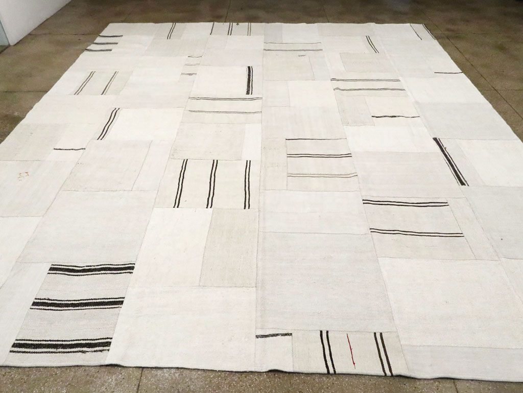 Contemporary Handmade Turkish Flatweave Kilim, No.30436 - Gsblank