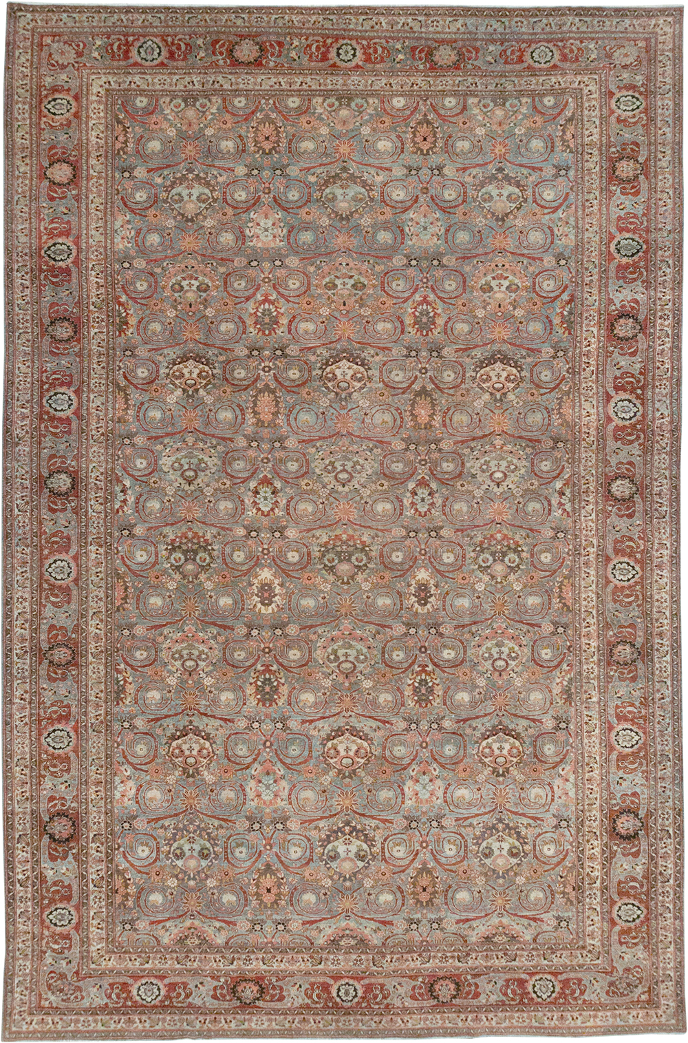 Antique Persian Bidjar Large Carpet, No.30446 - Gsblank