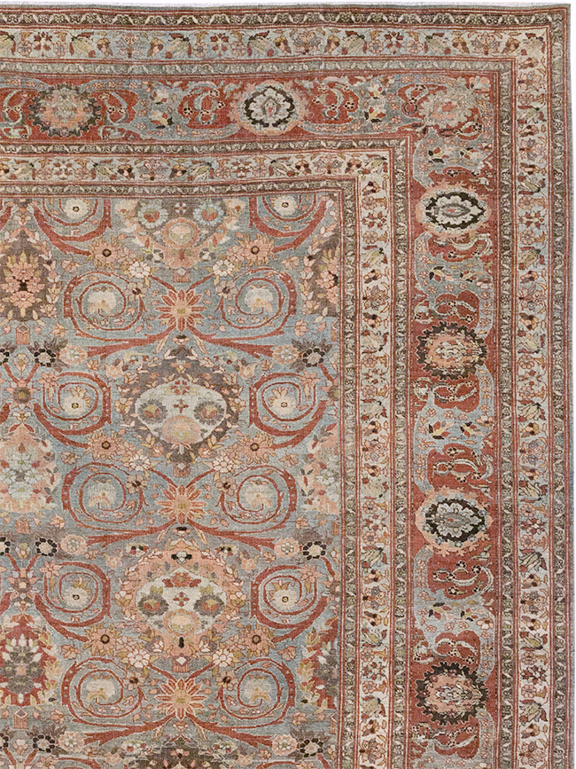 Antique Persian Bidjar Large Carpet, No.30446 - Gsblank