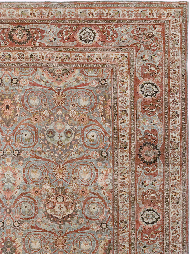 Antique Persian Bidjar Large Carpet, No.30446 - Gsblank