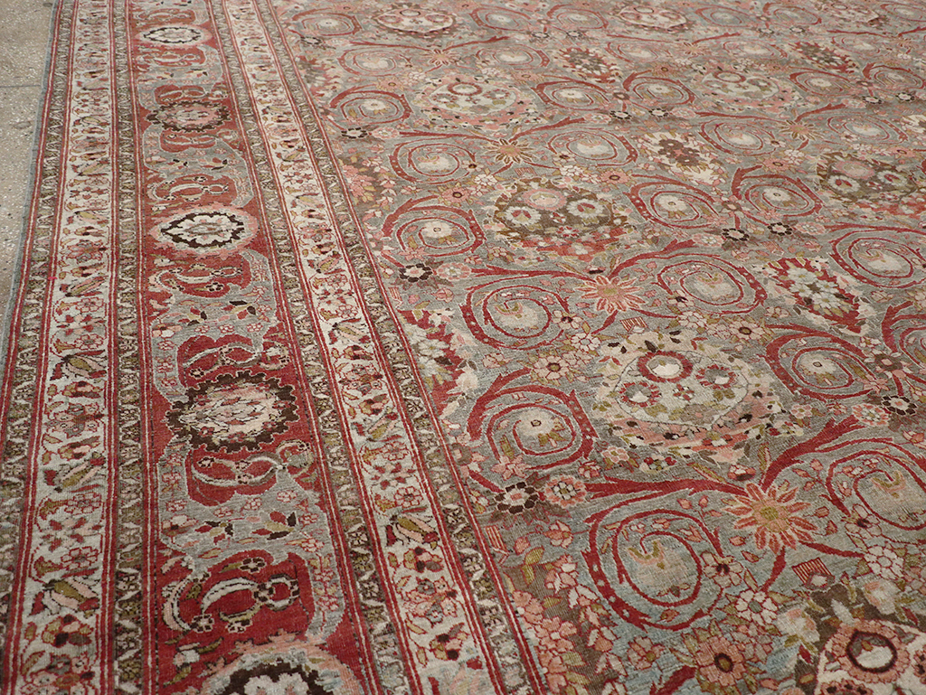 Antique Persian Bidjar Large Carpet, No.30446 - Gsblank