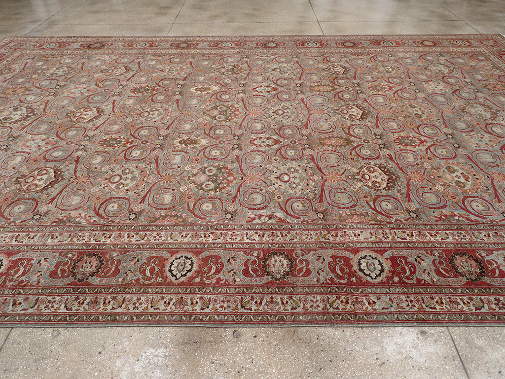 Antique Persian Bidjar Large Carpet, No.30446 - Gsblank