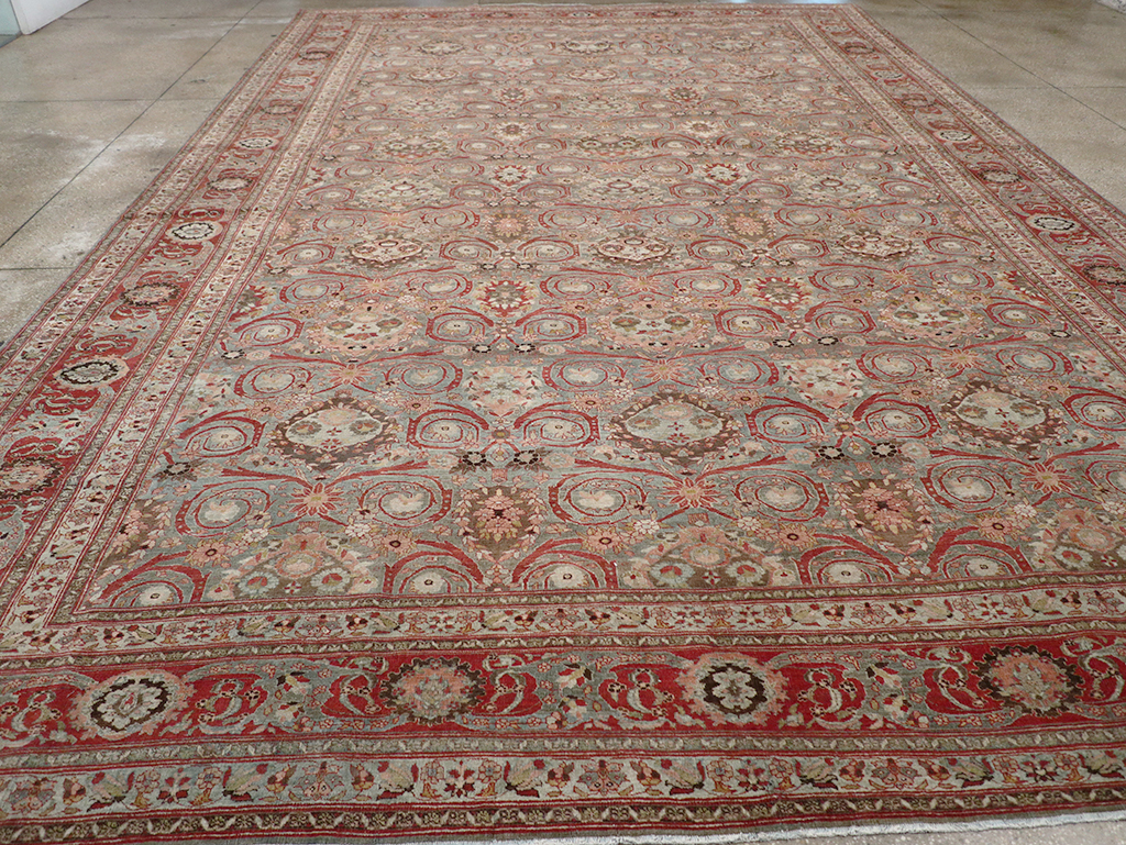 Antique Persian Bidjar Large Carpet, No.30446 - Gsblank