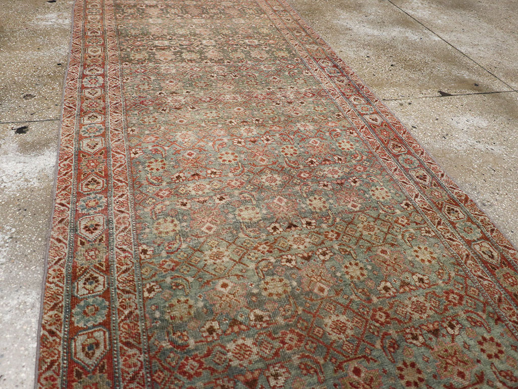 Antique Persian Bidjar Long Runner, No.30447 - Gsblank