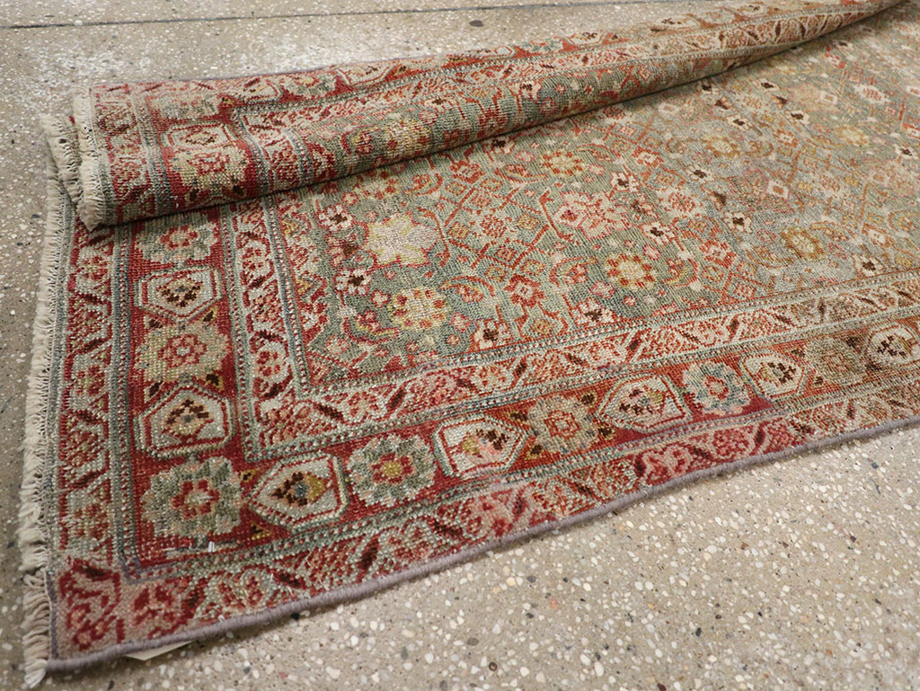 Antique Persian Bidjar Long Runner, No.30447 - Gsblank