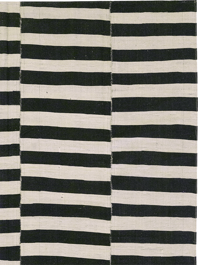 Modern Persian Flatweave Kilim Room Size Carpet, No.30456 - Gsblank