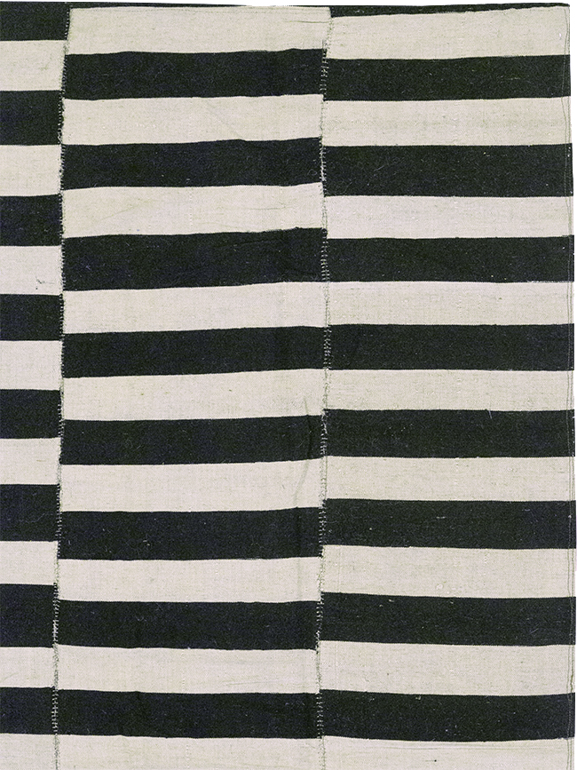 Modern Persian Flatweave Kilim Room Size Carpet, No.30457 - Gsblank