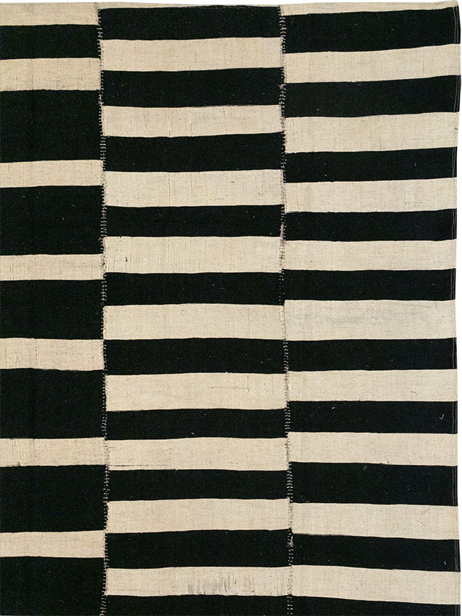 Modern Persian Flatweave Kilim Gallery Carpet, No.30458 - Gsblank