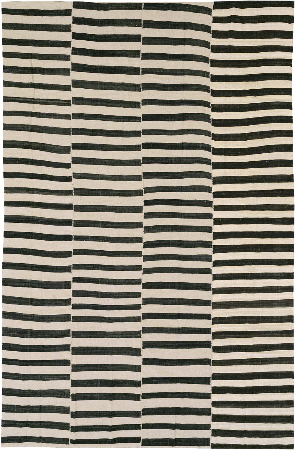 Vintage Persian Flatweave Kilim Room Size Carpet, No.30464 - Gsblank