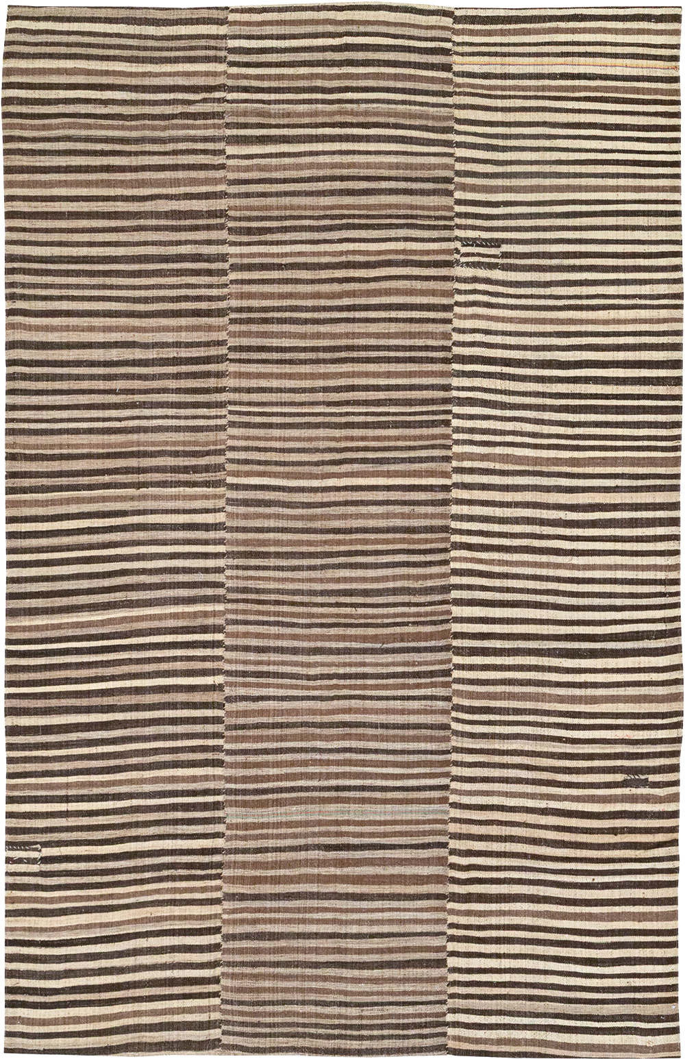 Vintage Persian Flatweave Kilim Accent Rug, No.30467 - Gsblank