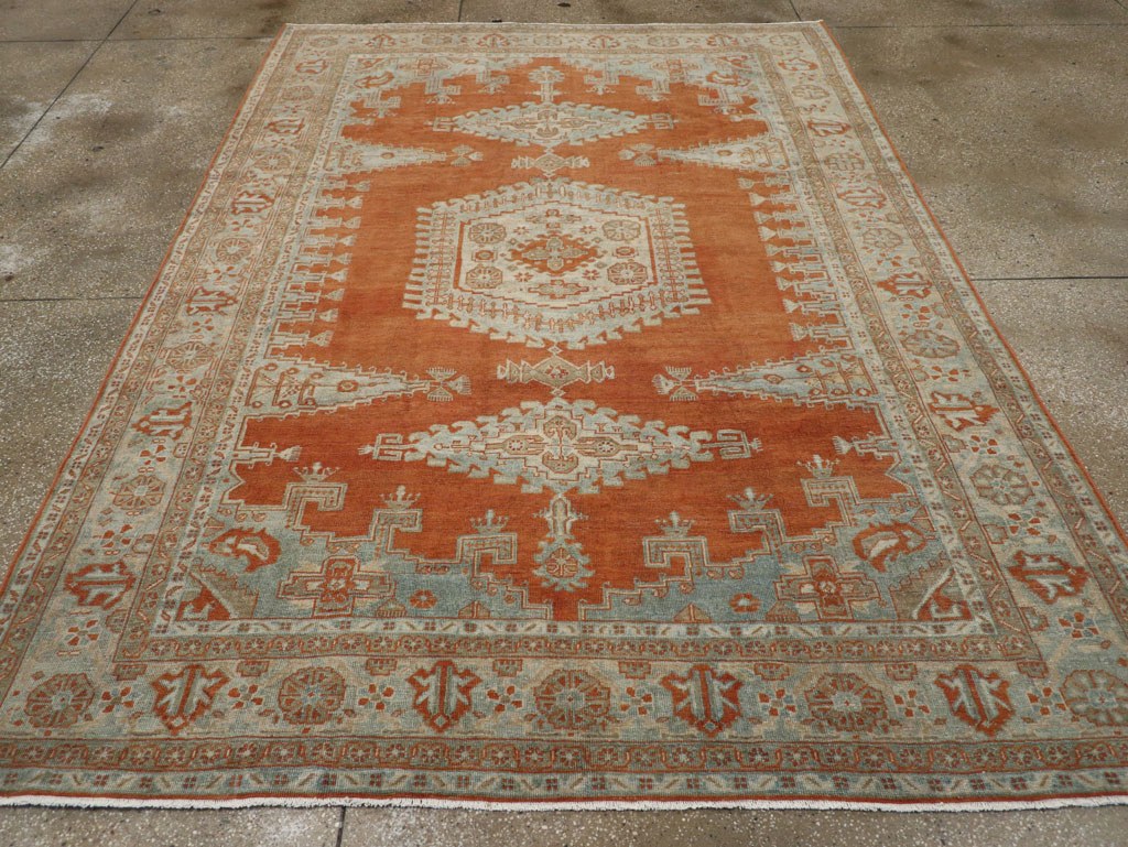 Vintage Persian Veece Small Room Size Carpet, No.30477 - Gsblank