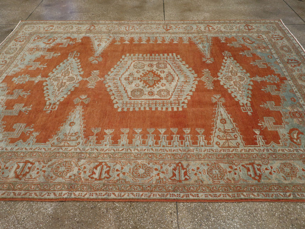 Vintage Persian Veece Small Room Size Carpet, No.30477 - Gsblank