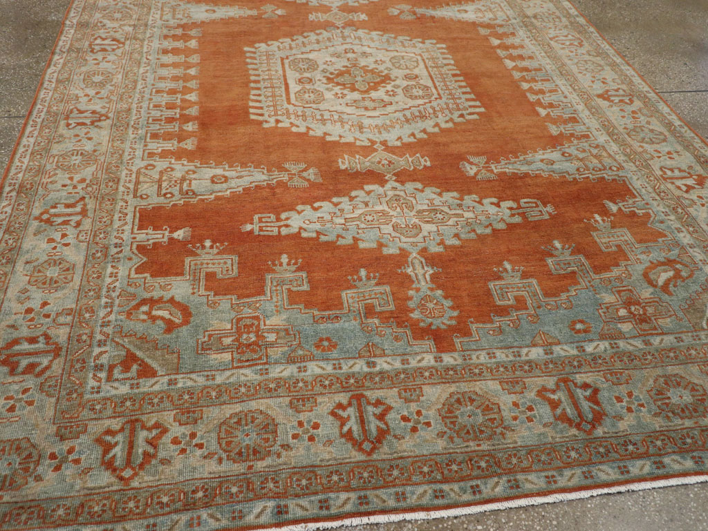 Vintage Persian Veece Small Room Size Carpet, No.30477 - Gsblank