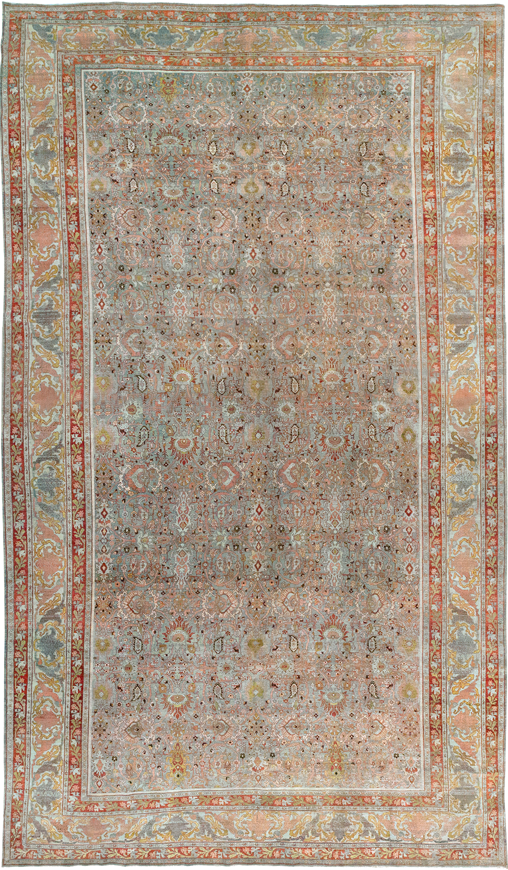 Antique Persian Bidjar Oversize Carpet, No.30479 - Gsblank