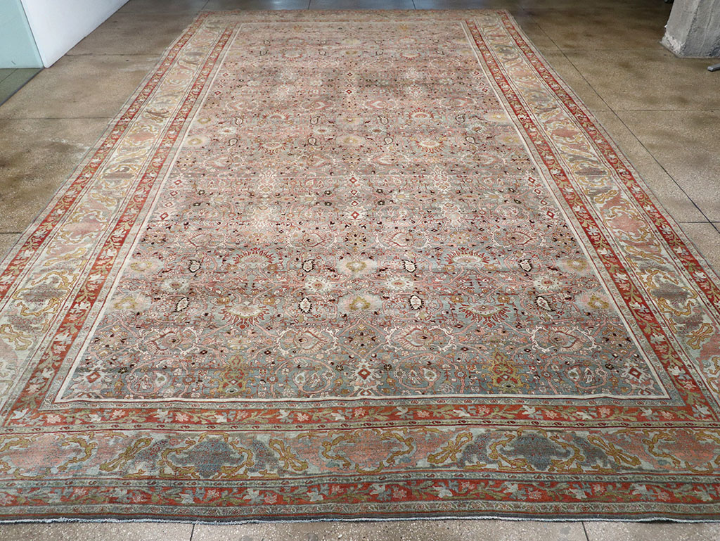 Antique Persian Bidjar Oversize Carpet, No.30479 - Gsblank