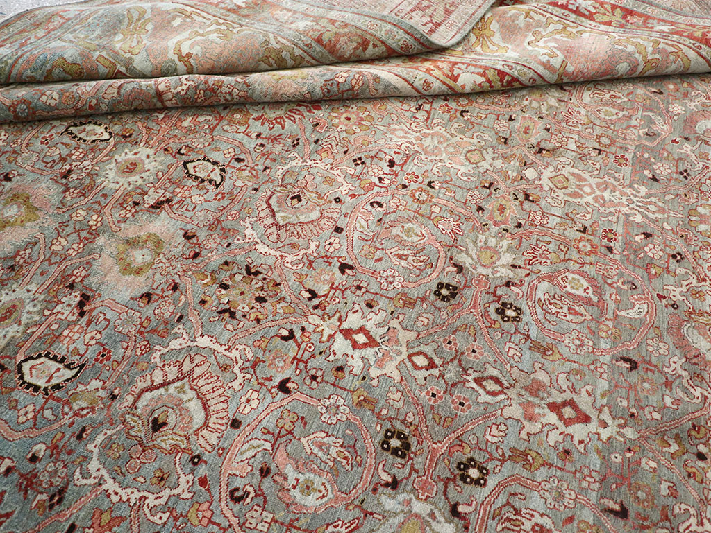 Antique Persian Bidjar Oversize Carpet, No.30479 - Gsblank