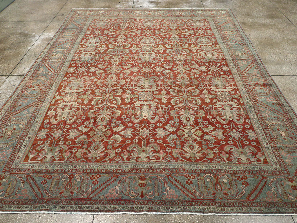 Antique Persian Bibikabad Room Size Carpet, No.30489 - Gsblank