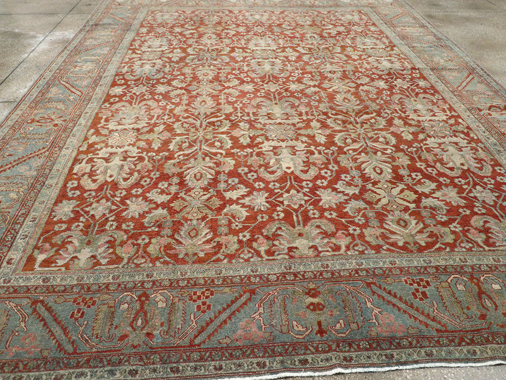 Antique Persian Bibikabad Room Size Carpet, No.30489 - Gsblank