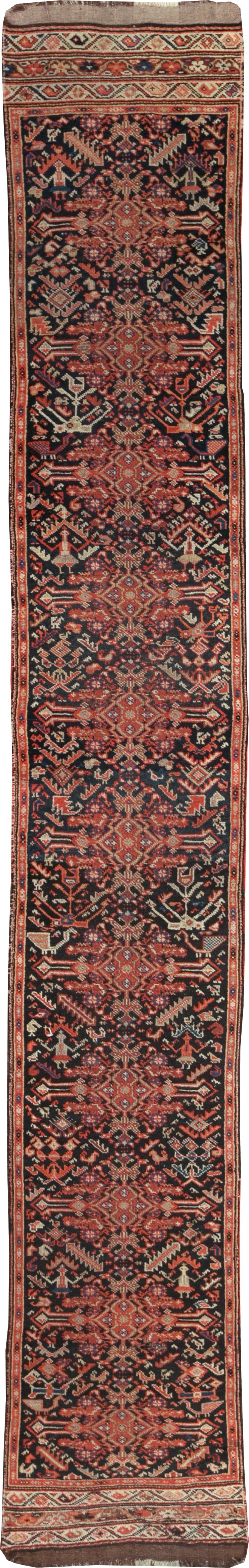 Antique Persian Kurdish Runner, No.30490 - Gsblank