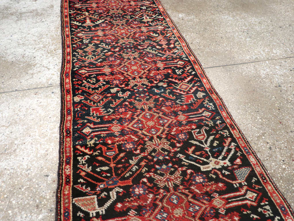 Antique Persian Kurdish Runner, No.30490 - Gsblank