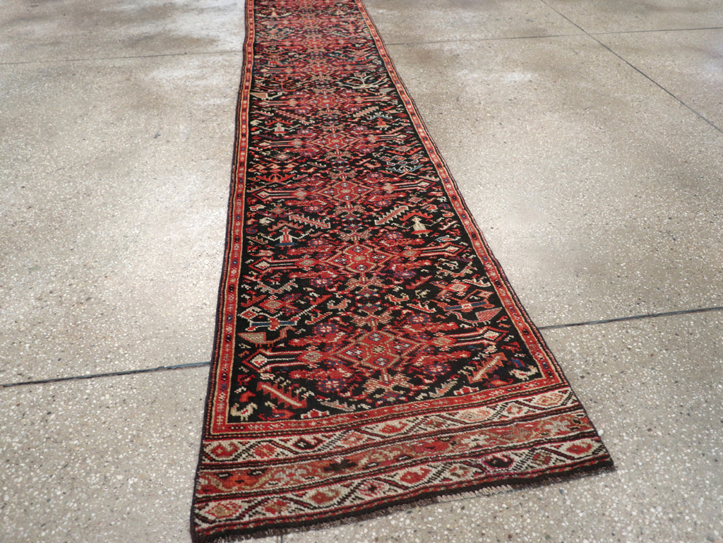 Antique Persian Kurdish Runner, No.30490 - Gsblank