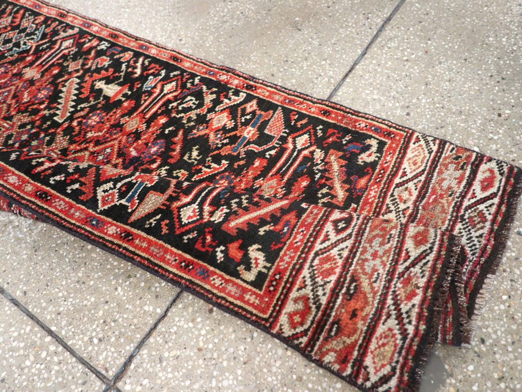Antique Persian Kurdish Runner, No.30490 - Gsblank