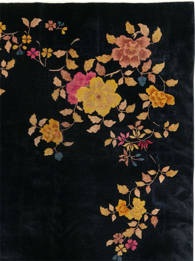 Vintage Chinese Art Deco Room Size Carpet, No.30497 - Gsblank