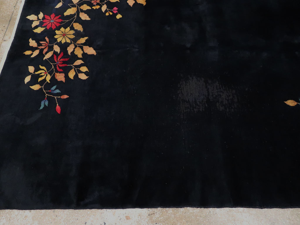 Vintage Chinese Art Deco Room Size Carpet, No.30497 - Gsblank