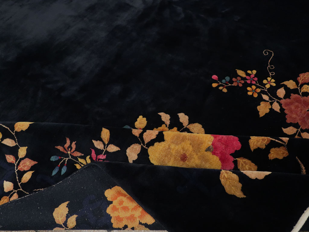 Vintage Chinese Art Deco Room Size Carpet, No.30497 - Gsblank