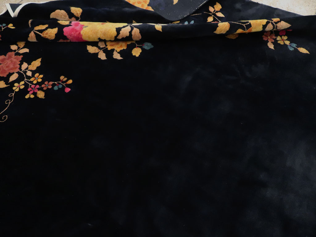 Vintage Chinese Art Deco Room Size Carpet, No.30497 - Gsblank