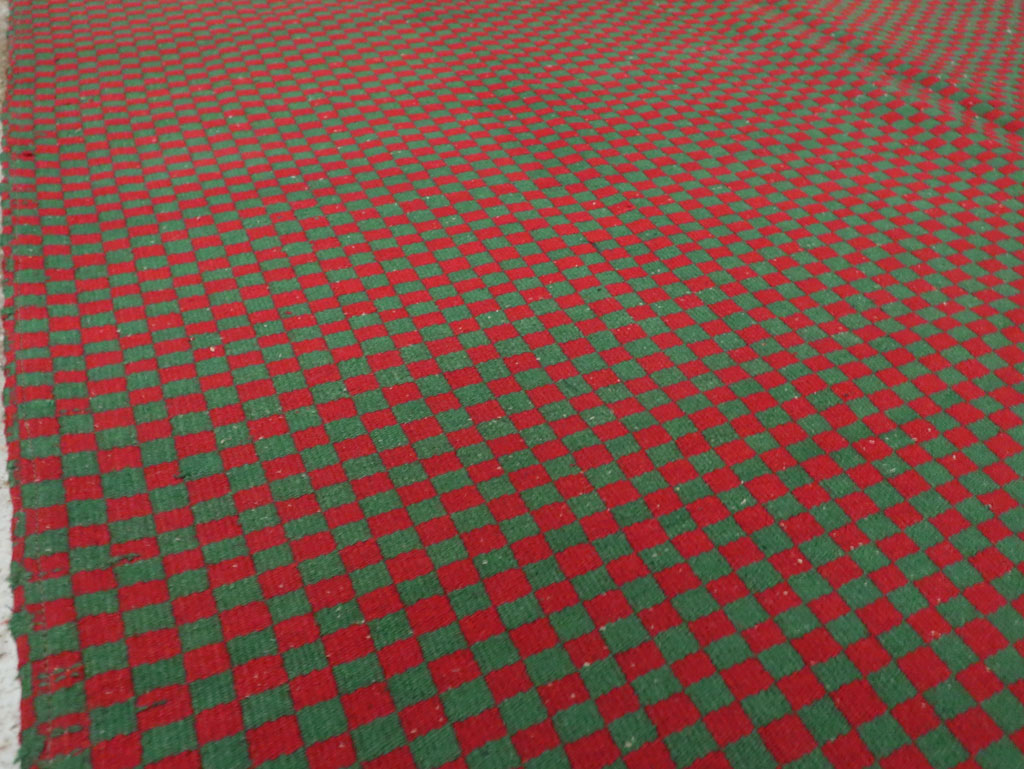 Vintage Turkish Flatweave Kilim Accent Rug, No.30499 - Gsblank