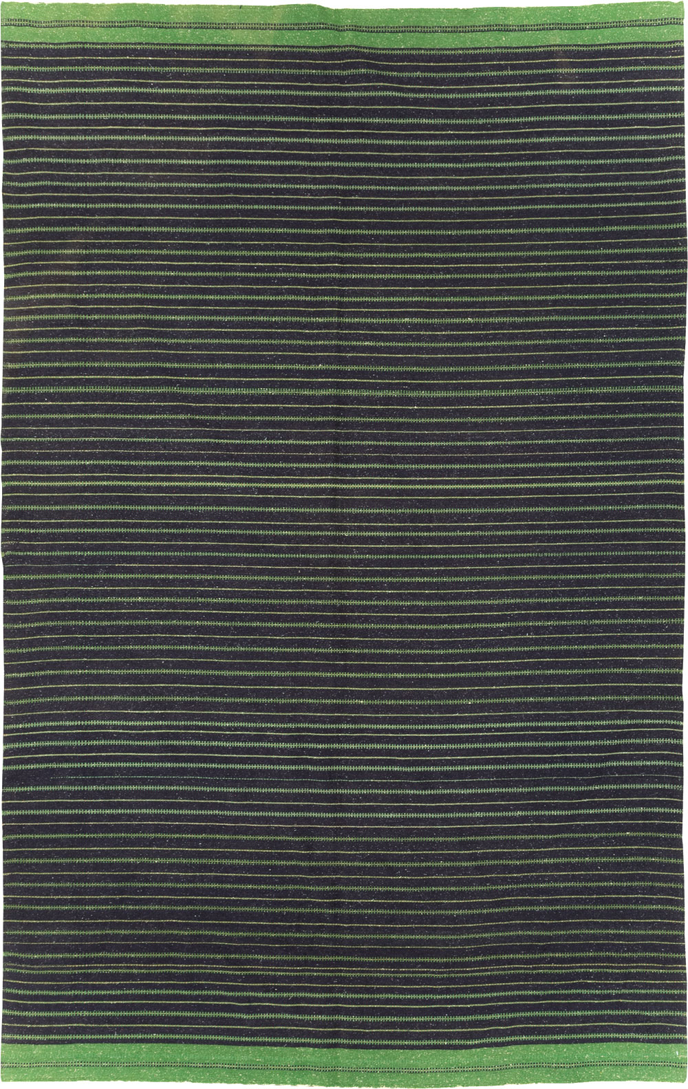 Vintage Turkish Flatweave Kilim Accent Rug, No.30500 - Gsblank