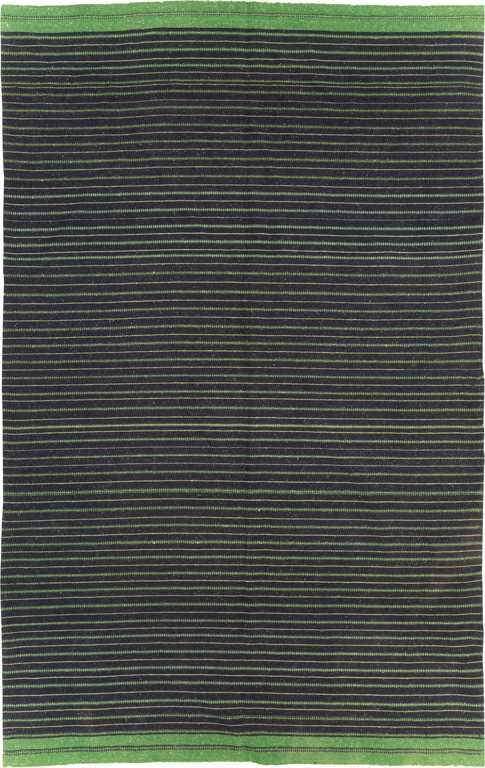 Vintage Turkish Flatweave Kilim Accent Rug, No.30500 - Gsblank
